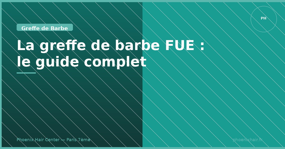 FUE beard transplant guide — Phoenix Hair Center