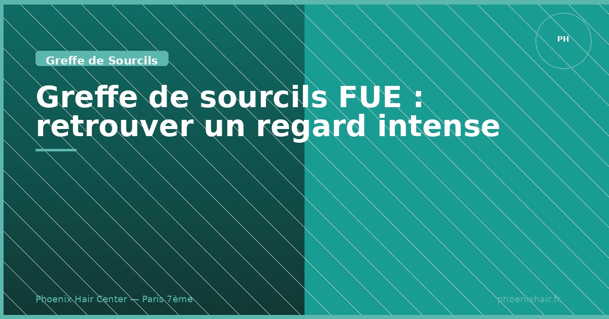 FUE eyebrow transplant — Phoenix Hair Center